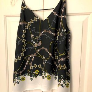 Loft print top